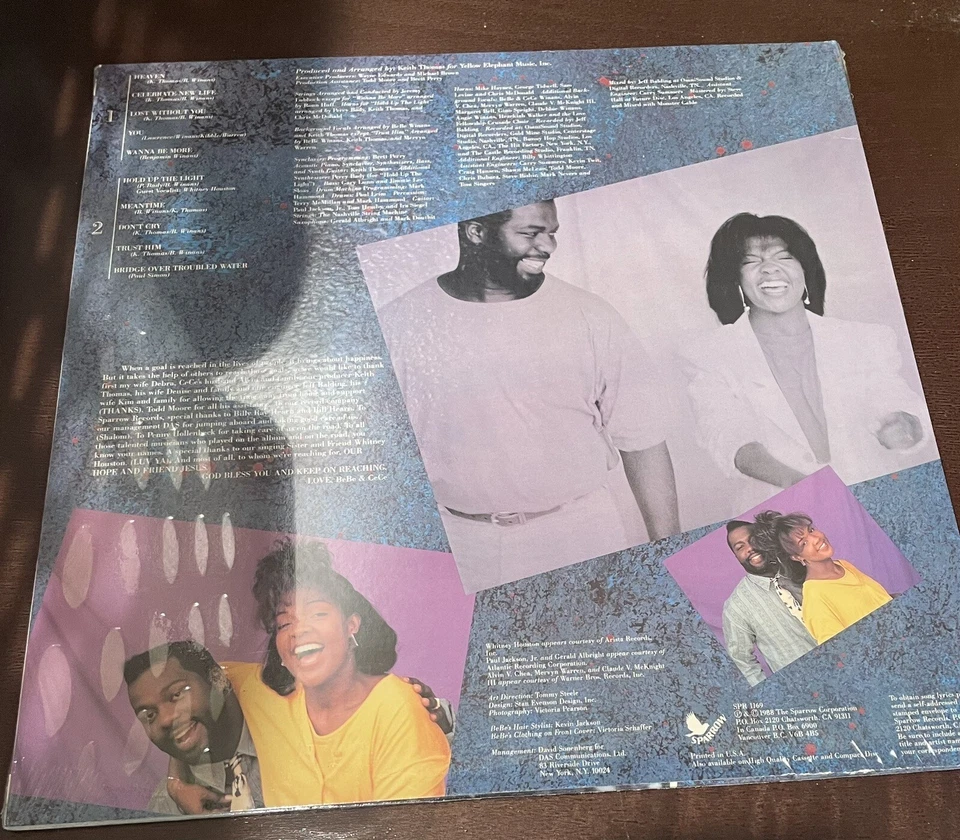 bebe and cece winans records lps vinyl vintage - Image 2 of 2