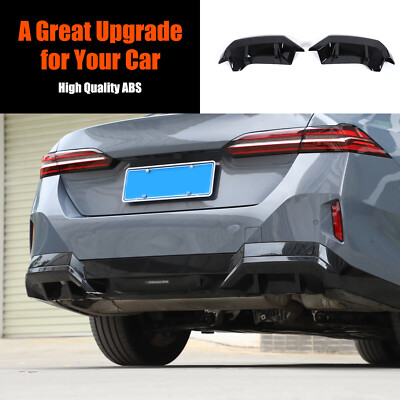 2024+ BMW 5 Series G60 Glossy Black Exhaust Tip Trim Cover