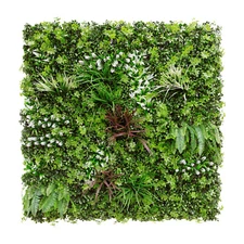 40x40" Artificial Boxwood Wall Hedge Mat Plant Panels Outdoor Grass Fence 3DMix