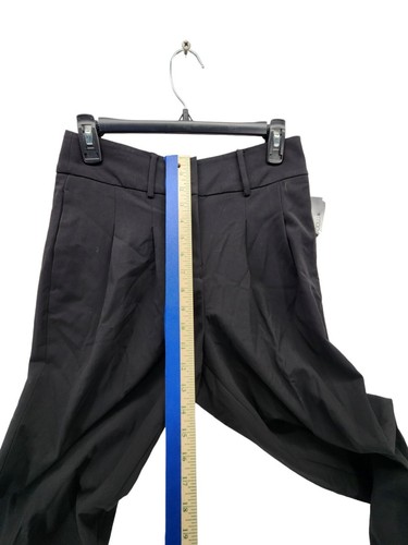 Bar III Dress Pants Womens size 4 Black Leg Business Career Stretch New M132 - 第 5/9 張圖片