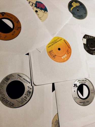 Lucky Dip 7" Vinyl Singles Records x10 Handpicked 70s 80s Pop Rock Soul Charts - Picture 2 of 4