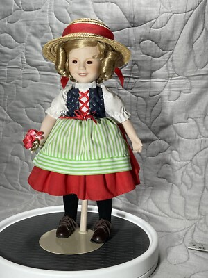 Shirley Temple Heidi Doll Danbury Mint Dolls of the Silver Screen