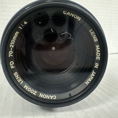 Canon FD 70-210mm f/4 FD Lens