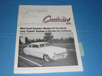 CRUISIN MAGAZINE / VOL. 12 NO. 2 / 1996  WEST COAST KUSTOMS / 1957 FRAKE SPECIAL