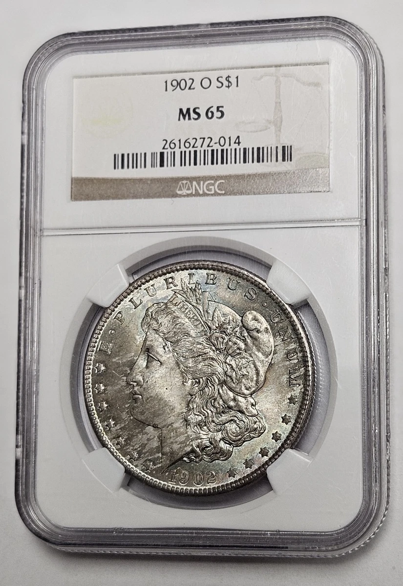 1902 Year Grade MS 65 Morgan Dollars (1878-1921) for sale | eBay