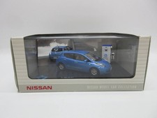 Minicar 1/43 Nissan NISSAN prima generazione LEAF campione colore blu acqua