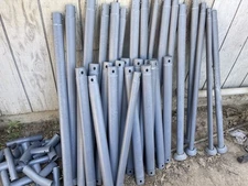 Metal Pool Frame (ONLY) 16x16x48in Funsicle