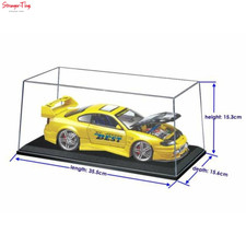 1/18 DISPLAY CASE 35 x 15.3 x 15.6 CM (BASE SURFACE INSIDE 33 x 13 CM)