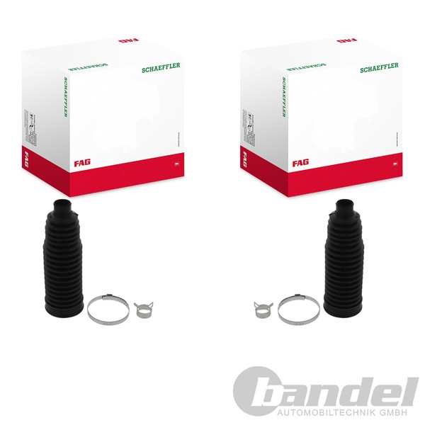 2X Schaeffler FAG Lenkmanschette Faltenbalg Satz Passend FüR Peugeot 406-image