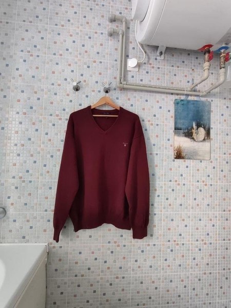 Men Gant Sweater Multicolor Knit 44 / XXL / 52