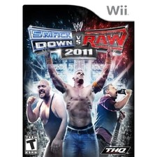 WWE SmackDown Vs Raw 2011 For Wii Fighting 4E