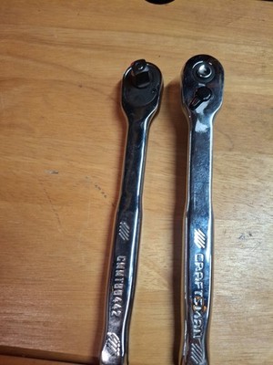 Craftsman 3/8 Ratchet Cmmt99442 Low Profile 72 Teeth USA Made