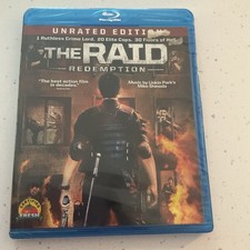The Raid Redemption Blu Ray Unrated Edition 2012 New Sealed