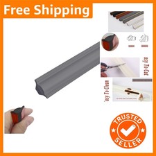 Elegant Gray Self-Adhesive Corner Protector Trim, 5M - Perfect for Home Use