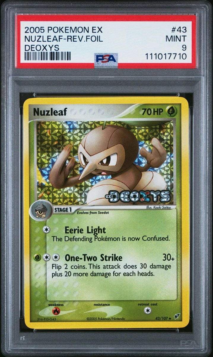 Pokémon TCG Professional Sports Authenticator (PSA) EX Deoxys