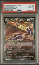 peeking red card pokemon tcg Skuntank V 180/195 Pokemon Card Brilliant Stars Holo Rare