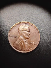 1964  D Lincoln Penny With Minting Errors , Refer To Pictures