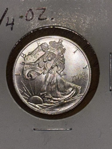1/4 oz .999 FINE Silver Round Walking Liberty Design GSM .25 OZ Silver