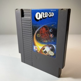 ORB-3D (Nintendo Entertainment System, 1990) Authentic NES Tested & Working