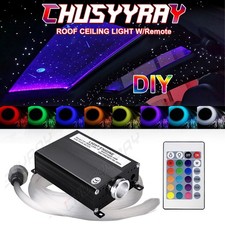 Car/Home Headliner Star Light kit Roof Twinkle Ceiling Lights 300pcs Fiber Optic
