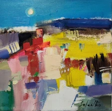 Abstract original oil painting, Contemporary art