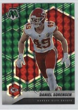 2021 Panini Mosaic Green Mosaic Prizm Daniel Sorensen #7 1d4m