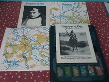 TSG Wargame Napoleon at Bay Punched in SPI Flat Tray