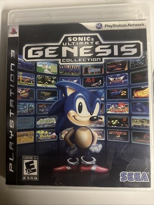Sonic Ultimate Genesis Collection PS3 with Manual Sony PlayStation 3