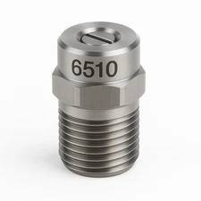 6510 High Pressure Cleaning Nozzle Tip Stainless Steel 1/4 MNPT Thread 5000 PSI