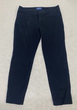 Old Navy Pixie Mid Rise Pants Women  s 8 Regular Black Pockets Tapered