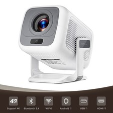 ARTSEA X3 Mini Projector, 1080P Full HD, Dual-Band WiFi 6, Bluetooth 5.4,
