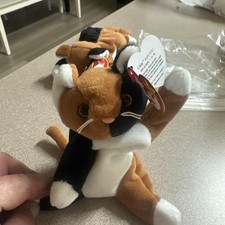 TY Beanie Baby CHIP the Calico Cat