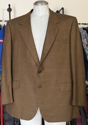 Brioni Roman Style Soft Wool Blazer Men s US 48 Reg Made In Italy Two Button