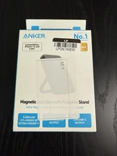 Anker Magnetic Battery, 5,000 mAh Wireless Portable Charger - Black - Excellent