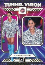 2025 Panini Donruss WNBA - Tunnel Vision PRESS PROOF #11 SYDNEY COLSON-FEVER