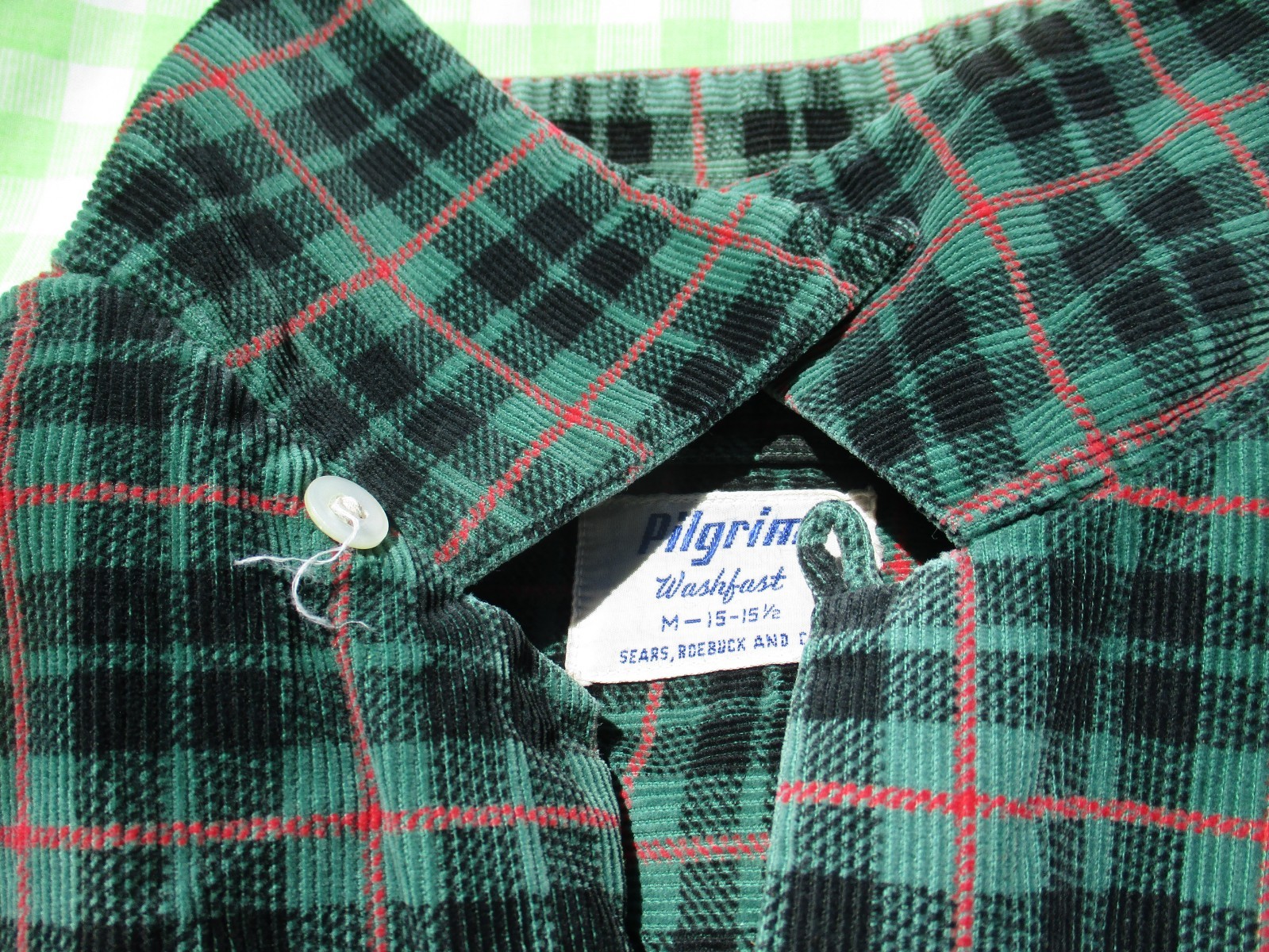 VTG 50s 60s Pilgrim Sears Roebuck Slightly Sun Faded … - Gem