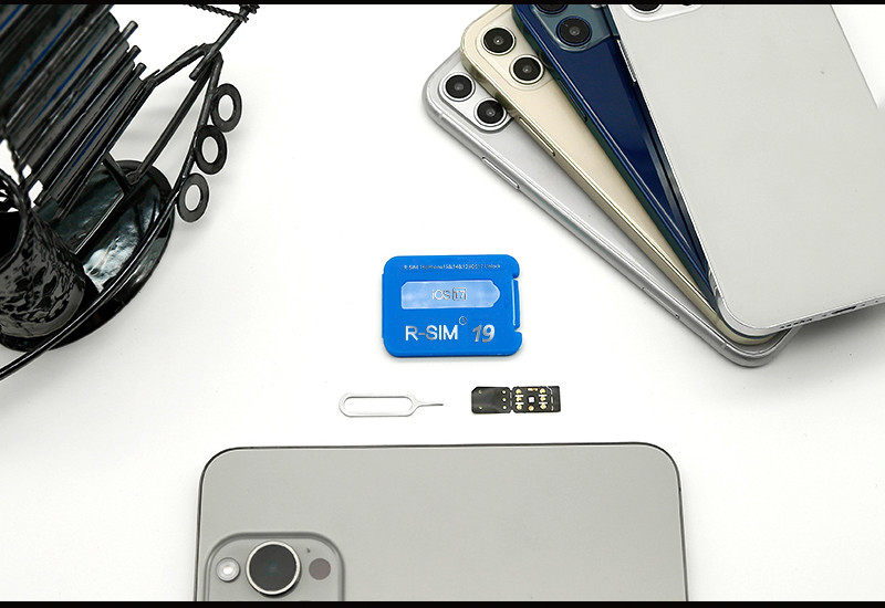 R-SIM19 QPE Stable Nano Unlock SIM Card For iPhone 15 14 13 12 Pro Max 11 IOS17