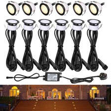 LED Decking Lights Warm White Ø31MM led Plinth Lights Kit Recessed Outdoor Deck