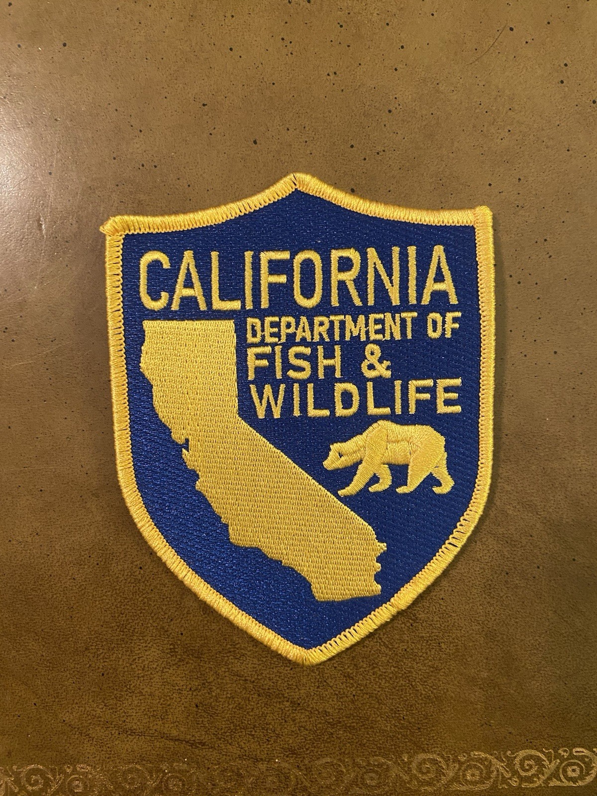 California Fish & Game Shoulder Patch | eBay