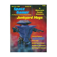 Metagaming Space Gamer M  69 "Junkyard Hogs - Motorcycle Combat Adventu Mag VG