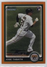 2010 Bowman Draft Chrome Orange Refractor 9/25 Jose Tabata #BDP12 nd3