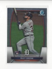 2023 Bowman Chrome #29 Riley Greene RC Rookie Tigers
