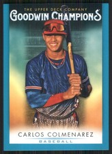 2021 Upper Deck Goodwin Champions #11 Carlos Colmenarez 4244
