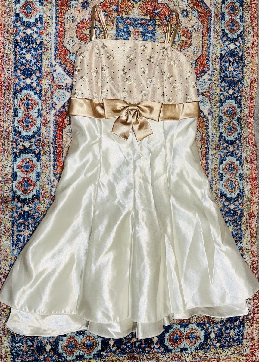 Jessica McClintock Vintage For Gunne Sax 90s Strapless Prom Dress