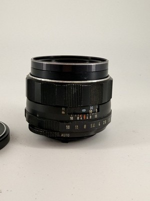 Asahi Pentax Super Multi Coated Takumar 55mm f1.8 MF Lens M42 Mount 