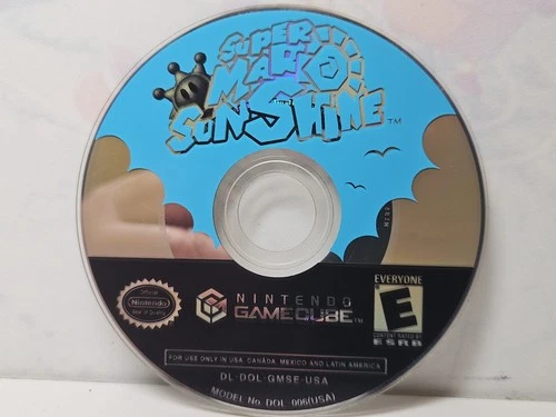 Super Mario Sunshine Nintendo Gamecube Disc Only