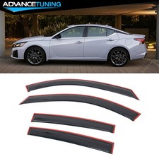 Fits 19-26 Nissan Altima Sedan In-channel Window Visor Rain Wind Deflector 4pcs