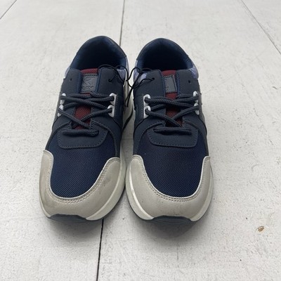 Xray Footwear Gray Blue Lace Up Low Top Sneakers Boy s Size 3 NEW DEFECTS