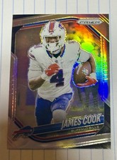 2025 Panini Prizm - James Cook #27 Silver Prizm - Buffalo Bills