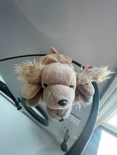 RARE RETIRED 1997 TY BEANIE BABY SPUNKY THE DOG WITH PE PELLETS